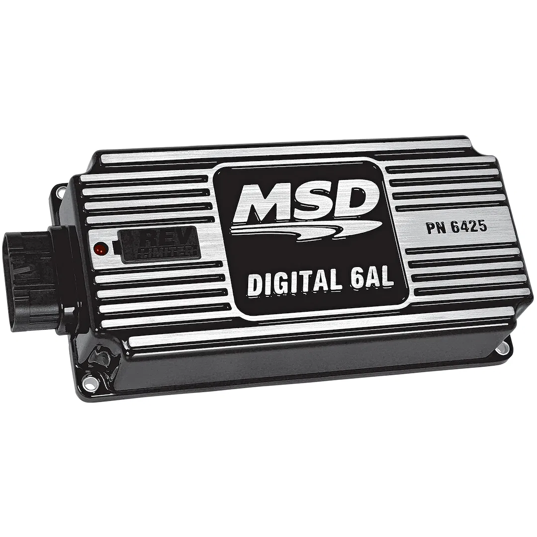 64253 – MSD CO. Ignition Control Module, Street/Drag Racing/Circle Track Use Digital 0-12500 RPM With Adjustable Rev ...